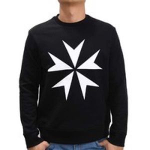 Neil Barrett military sweatshirt excellent condition.